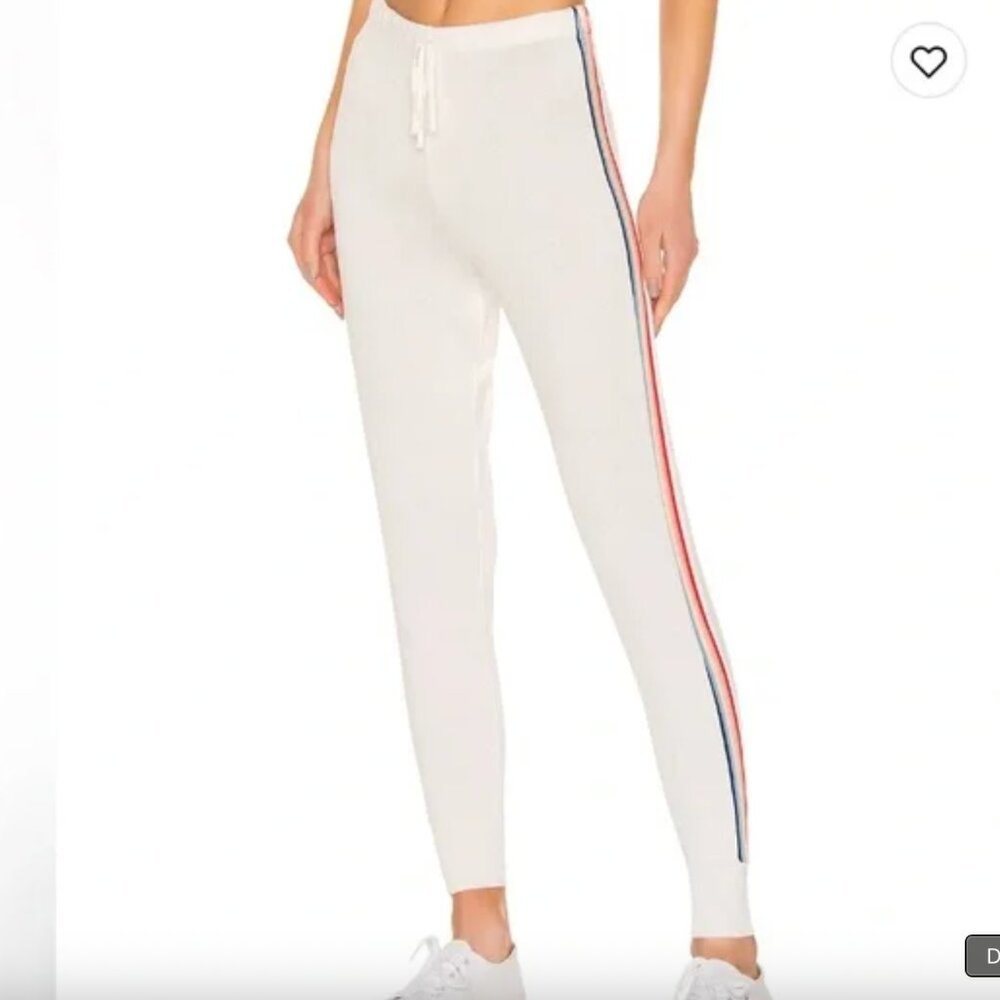 Spiritual Gangster | Cozy Striped Joggers | Size Small
